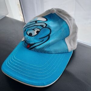 The Smurfs 2011 Baseball Hat Velcro One Size Fits Most